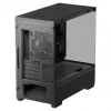 PC Midi Tower DeepCool CG380 3F – Schwarz, 235×437×451 mm, unterstützt 2x120 mm Seiten- + 1x120 mm Rücklüfter, Netzteil unten, 2,5-Zoll-/3,5-Zoll-HDD