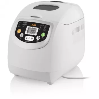Brotbackautomat ETA DELICCA 600 W, max. 1 kg Laib, Weiß, Programme: glutenfrei, süß, weiß, Vollkorn