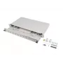 Patchpanel Lanberg FOP1-12SS-LDS Grau ABS Stahl 19 Zoll