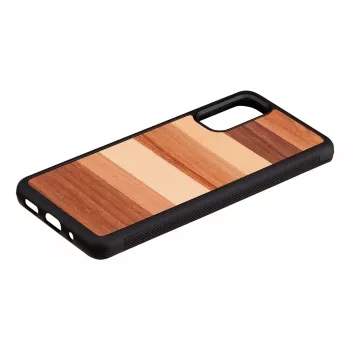 Handyhülle man and wood Galaxy S20 schwarz — Schutzhülle für Samsung Galaxy S20