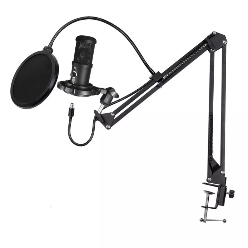 Studiomikrofon Easypix 62021 Schwarz