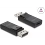 DELOCK USB-Typ-C-auf-DisplayPort-Adapter 8K mit HDR- und HDCP-Unterstützung