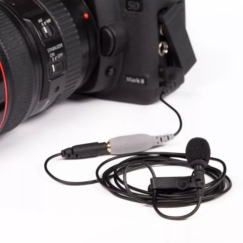 Lavalier-Mikrofon RØDE smartLav+ — kabelgebunden, omnidirektional, 3,5 mm, 20–20.000 Hz, -35 dB Empfindlichkeit, 2 Stück, Transportetui
