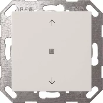 gira KNX Wipptaster, 1-fach, reinweiß (Modell 517203)