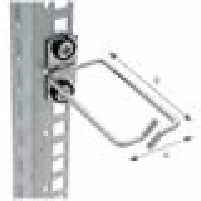 Kabelmanagementring Triton D1 80x80mm
