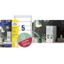 AVERY einsteckbare Rückenschilder C32267-10 — weiß, für 5,0 cm Rücken, Packung