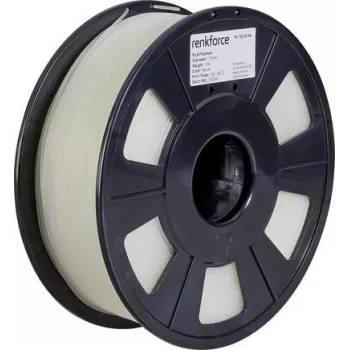 Renkforce RF-4511200 3D-Druckmaterial Polymilchsäure (PLA) Transparent 1 kg (RF-4511200)