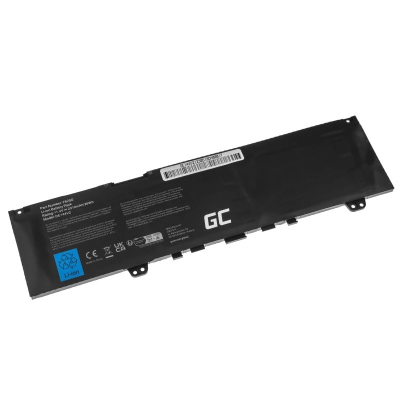 Batterie Green Cell DE144V2 für DELL Inspiron 13 5370 7370 7373 7380 7386 Vostro 5370