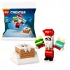 Konstruktionsspielzeug LEGO Santa's Chimney Polybag 30692 – Mini-Weihnachtsbauset
