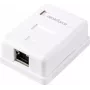 Renkforce Netzwerkadapter Aufputz CAT 6 1 Port Weiß (RF-4541182)