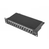 Patchpanel 1U Lanberg PPF5-9012-B