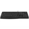 Logitech K120 Tastatur USB QWERTY Spanisch Schwarz (920-002499)