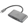 Renkforce USB-C®, VGA Adapter [1x USB-C® Stecker – 1x USB-C® Buchse (Stromversorgung), VGA-Buchse, USB 3.2 Gen 1 Buchse A (USB 3.0)] RF-HUB-151 (RF-4754992)