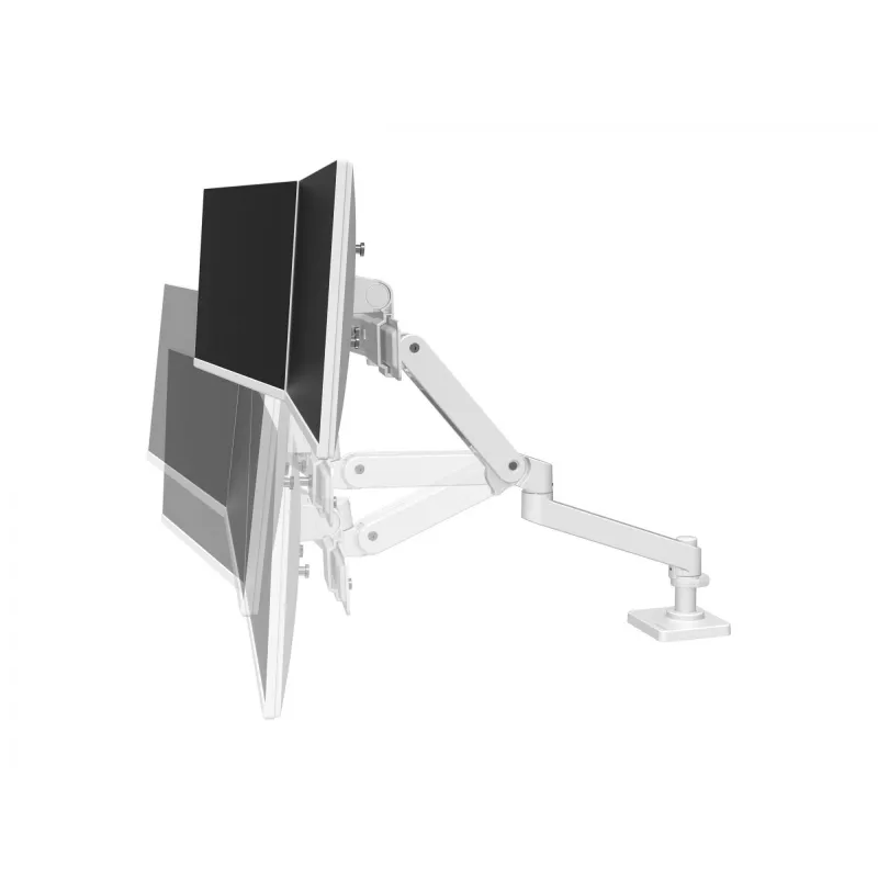 Monitorhalterung Ergotron LX Series 45-684-290 Klemme 27 Zoll Weiß