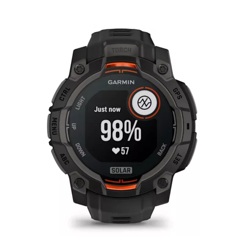 Garmin Instinct® 3 – 45 mm, Solar-Uhr Schwarz