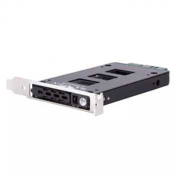 Interne Festplatteneinbaugehäuse SILVERSTONE SST-EXB02 PCI-Steckplatz für 2,5-Zoll-Laufwerk