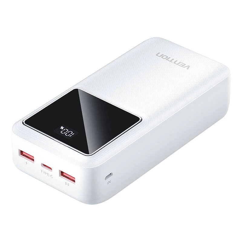 Vention FHMW0 Powerbank 30000 mAh, 22,5 W, weiß