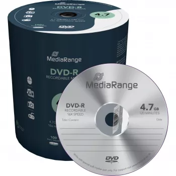 MediaRange MR442 DVD-Rohlinge 4,7 GB DVD-R 100 Stück