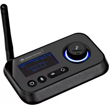 Bluetooth-Transceiver Omnitronic BDT-5.0 Bluetooth 5.0 Reichweite 30 m
