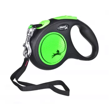 FLEXI neu Neon M - Rollleine - 5 m