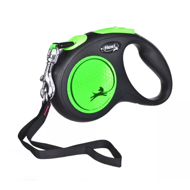 FLEXI neu Neon M - Rollleine - 5 m