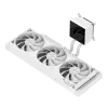 Gamemax CPU-Flüssigkeitskühler | GLACIER 360 LCD WH | Intel, AMD