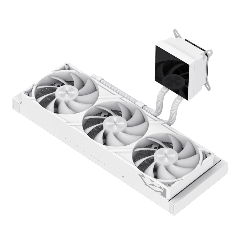 Gamemax CPU-Flüssigkeitskühler | GLACIER 360 LCD WH | Intel, AMD