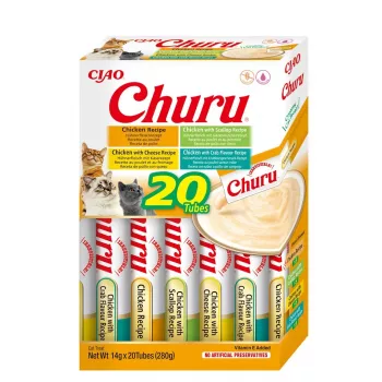 INABA Churu Variety Box Chicken - Katzensnacks - 20 x 14 g