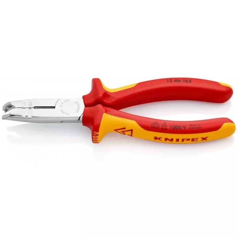 Knipex 13 46 165 Abisolierzange Rot, Gelb