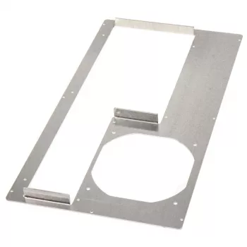 DimasTech S0001RW PCI-Rückblende für HPTX-Gehäuse, 10 Slots, Aluminium