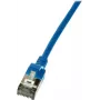 LogiLink CQ9026S Netzwerkkabel Blau 0,5 m Cat6a U/FTP (STP) (CQ9026S)