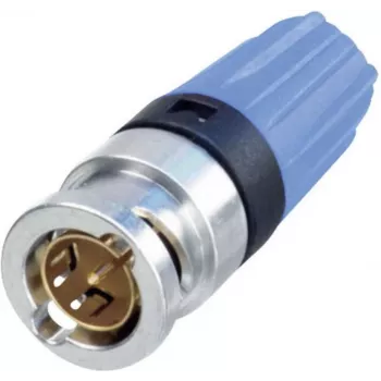 Neutrik BNC-Stecker, gerade 75 NBNC75BLP9 1 Stück (NBNC75BLP9)