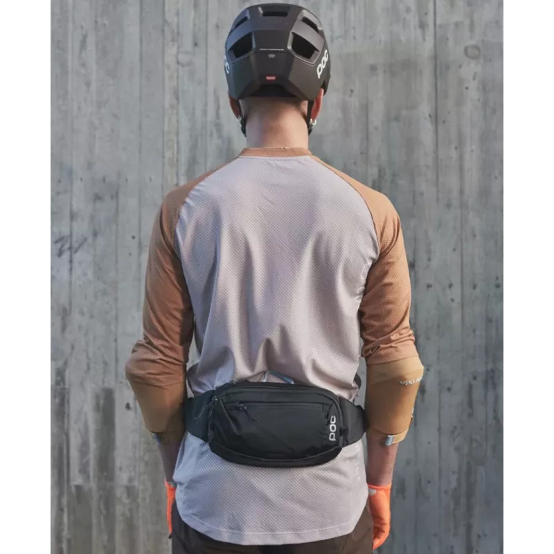 Hüfttasche POC Lamina Hip Pack, 2 L, Schwarz (Uranium Schwarz), Unisex