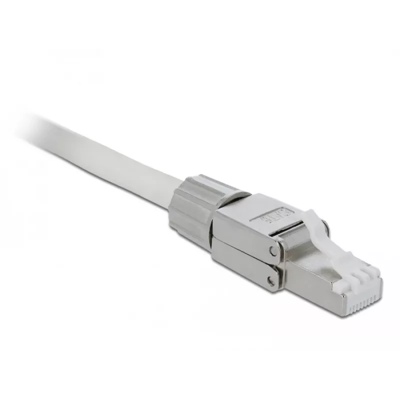 Drahtverbinder DeLOCK 86476 RJ-45 Grau