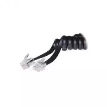 S/CONN 10m RJ10 Schwarz Transparent TC70135-10 ShiverPeaks