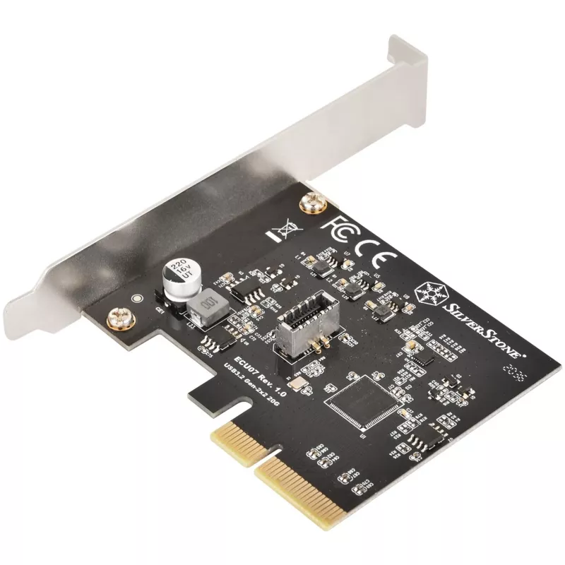 Erweiterungskarte SILVERSTONE SST-ECU07 USB 3.0 PCIe — PCI Express USB 3.0 Adapter