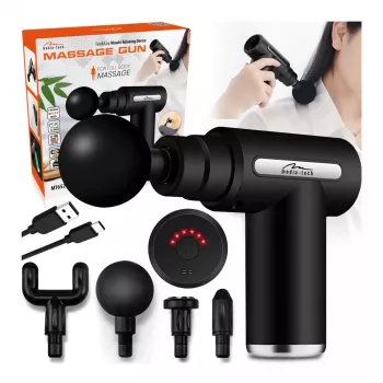 Massagepistole Media-Tech MT6521 Universal Schwarz