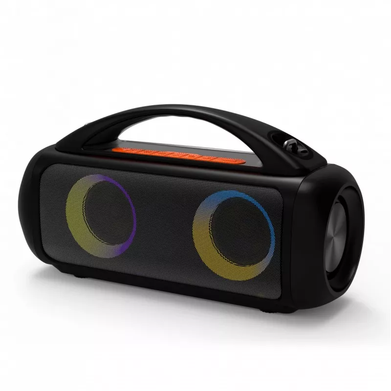 Tragbarer Lautsprecher MEDIA-TECH MT3184 — Bluetooth 5.3, 60W RMS, IPX5, Li-Ion Akku 16h, USB-C Ladeanschluss, MicroSD, TWS, Mikrofon, Fernbedienung