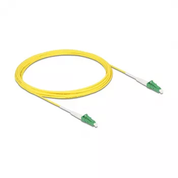 DeLOCK InfiniBand/Glasfaserkabel 5 m LC LC/APC Gelb 9 µm OS2