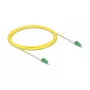 DeLOCK InfiniBand/Glasfaserkabel 5 m LC LC/APC Gelb 9 µm OS2