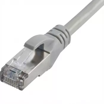 Netzwerkkabel Captiva 80277 Patchkabel CAT 6a RJ45 5m Grau