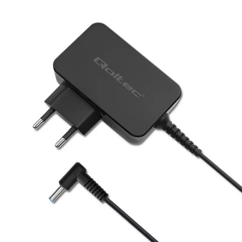 AC-Netzteil QOLTEC 51033 für Laptops, 45 W, 19,5 V, 2,31 A, 220–240 V, für den Innenbereich, Schwarz, 1,7 m Kabel