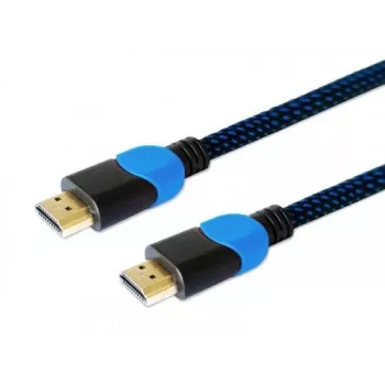 Savio GCL-02 HDMI-Kabel 1,8 m HDMI Typ A (Standard) Schwarz, Blau