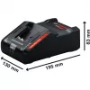 Powertools Expert Schnell-Ladegerät EXAL18V-160 (schwarz, AMPShare Alliance)