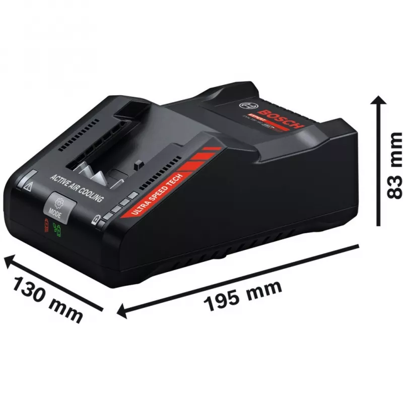 Powertools Expert Schnell-Ladegerät EXAL18V-160 (schwarz, AMPShare Alliance)