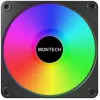 Montech GF120R V2 ARGB Computergehäuse Lüftermodul 12 cm Schwarz 3 Stück