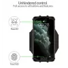 Armband Tellur A100 Schwarz verstellbare Passform für Smartphones — Sportarmband, Universalgröße