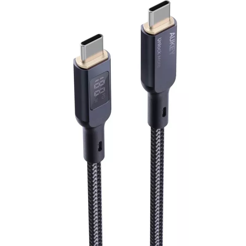 AUKEY CB-MCC102 USB-Kabel 1,8 m USB-C Schwarz 480 Gbit/s