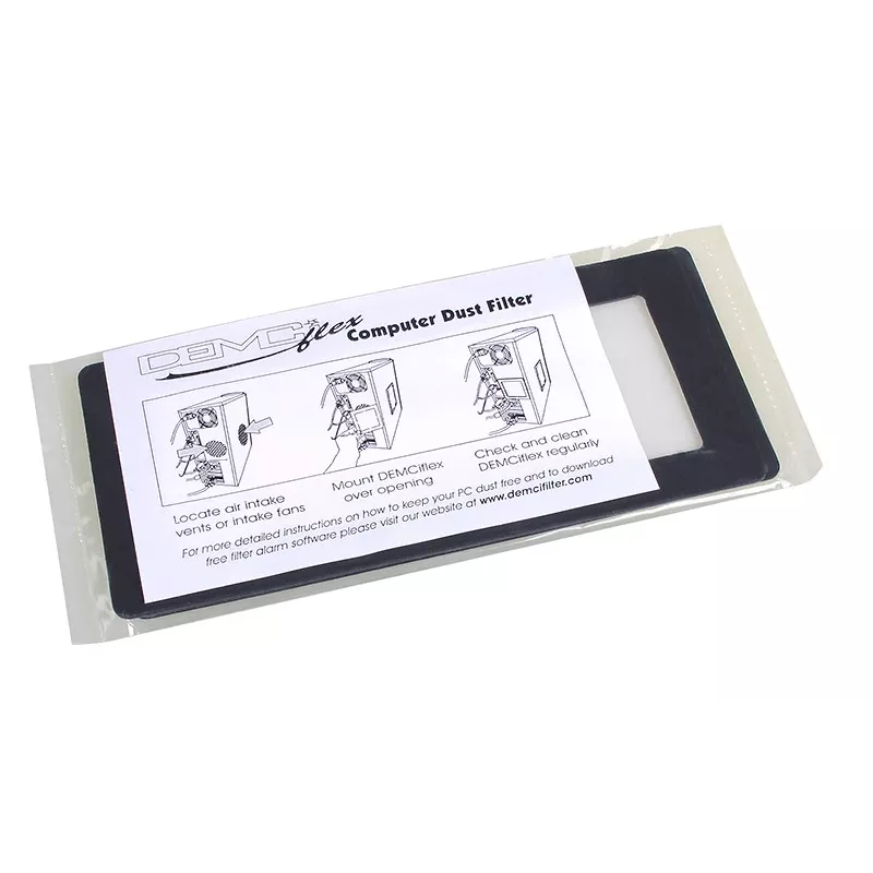 Magnetischer Staubfilter DEMCiflex 2 x 40 mm für PC-Gehäusebelüftung, Modell 503211