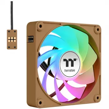 Thermaltake CT140 EX Reverse ARGB 140mm Gehäuselüfter 3er-Pack Gravel Sand